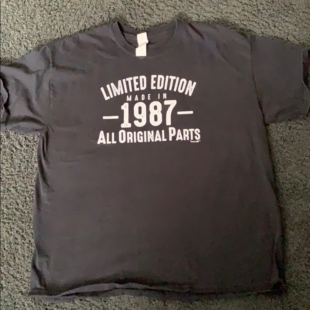 Black Made in 1987 shirt